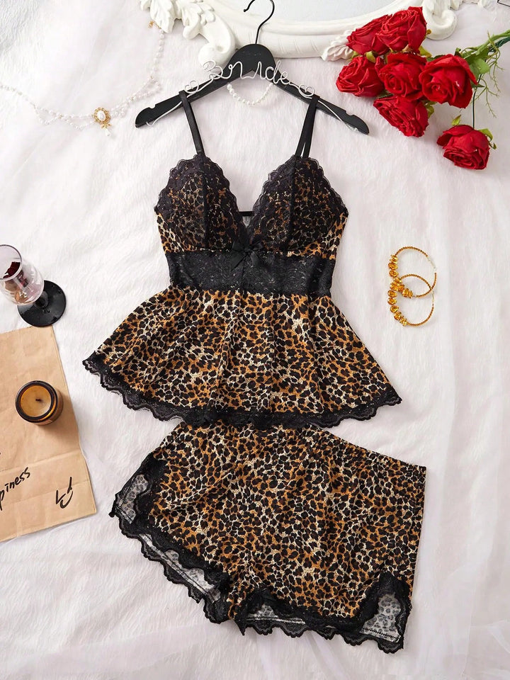 Midnight Kiss Lace Set