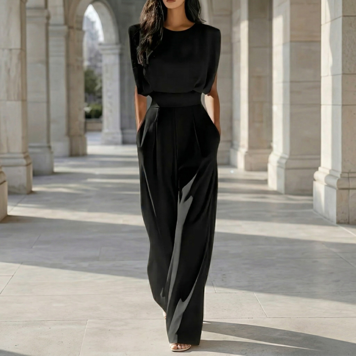 Aria | Belted Jumpsuit
