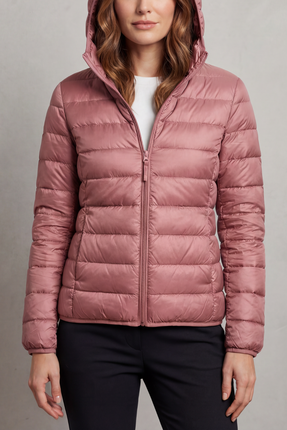 Aela Ultralight Packable Hooded Puffer Jacket