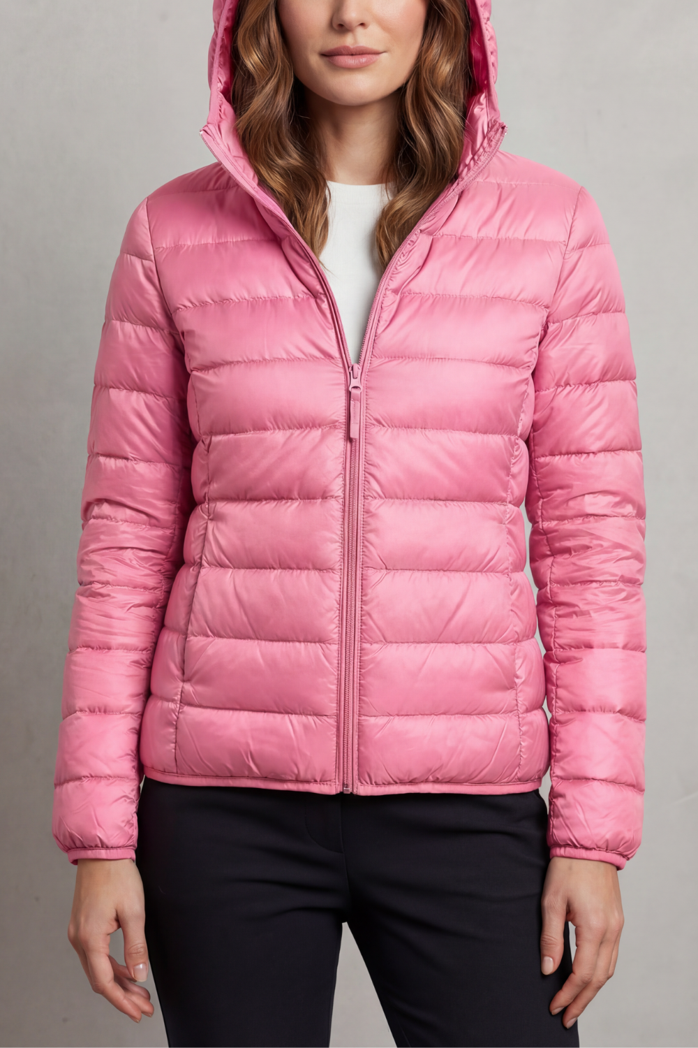 Aela Ultralight Packable Hooded Puffer Jacket