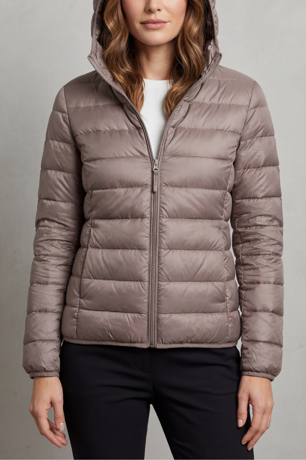 Aela Ultralight Packable Hooded Puffer Jacket