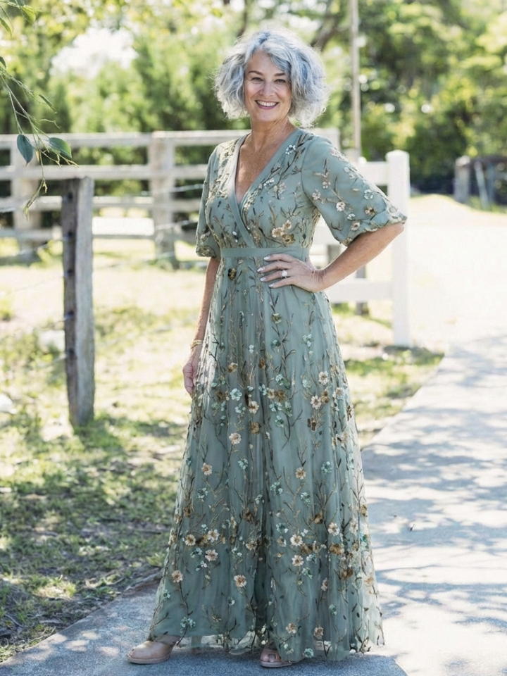 Evade | Floral Maxi Dress