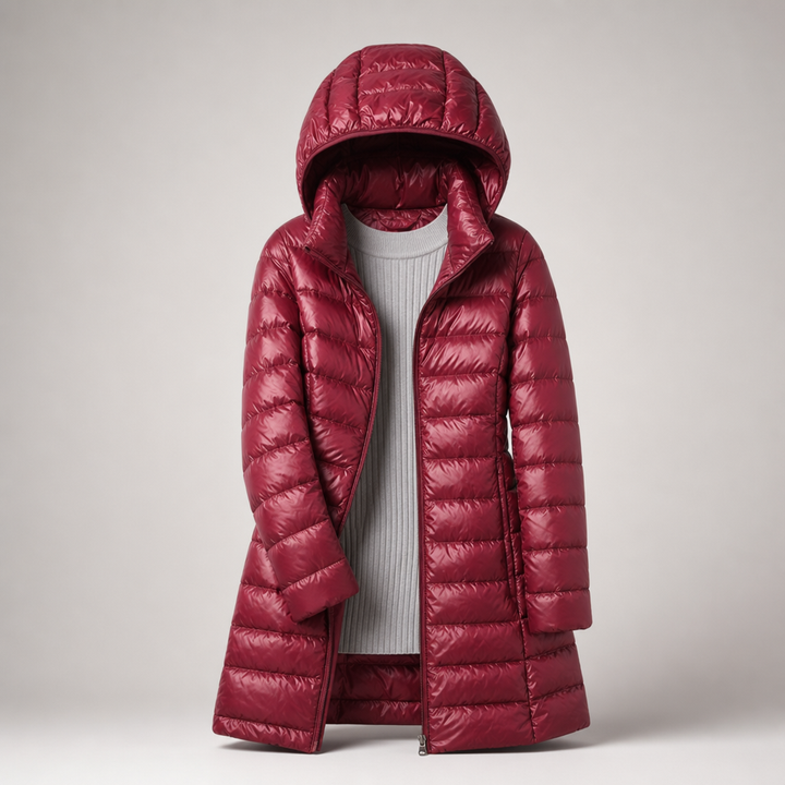 Feathra Ultralight Down Jacket - Red